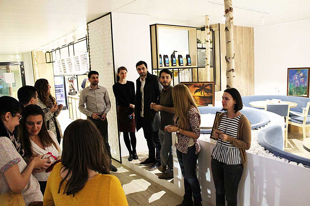 CRISTINA MARIA FILDAN - Expozitie personala de pictura „GUSTUL CULORILOR” (10 – 24 noiembrie 2016) - Restaurantul „CULINARIUM” (3) CRISTINA MARIA FILDAN - Expozitie personala de pictura „GUSTUL CULORILOR” (10 – 24 noiembrie 2016) - Restaurantul „CULINARIUM” (3)