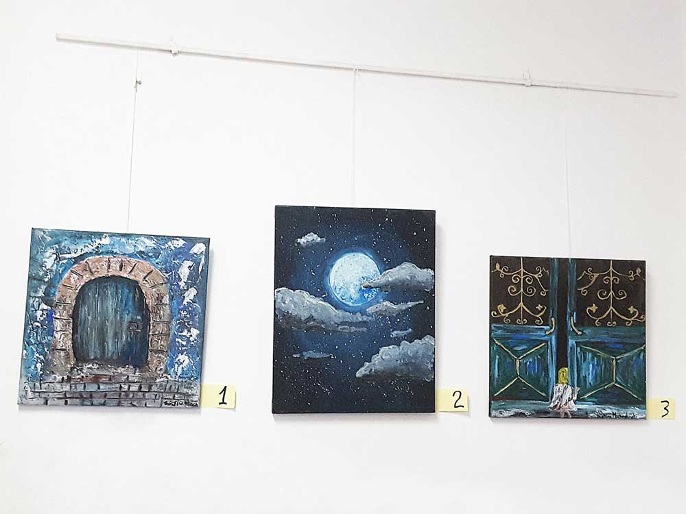 Expoziţie (23 mar - 06 apr 2017) „CRISTINA MACHEDONSKI” - debut & „STEFAN PARASCHIVU” - personala - la sediul AAPB, Bucuresti (8) Expoziţie (23 mar - 06 apr 2017) „CRISTINA MACHEDONSKI” - debut & „STEFAN PARASCHIVU” - personala - la sediul AAPB, Bucuresti (8)
