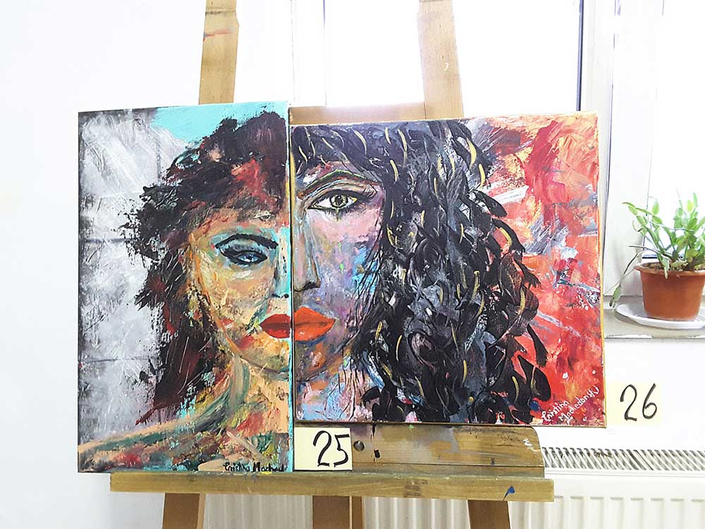 Expoziţie (23 mar - 06 apr 2017) „CRISTINA MACHEDONSKI” - debut & „STEFAN PARASCHIVU” - personala - la sediul AAPB, Bucuresti (17) Expoziţie (23 mar - 06 apr 2017) „CRISTINA MACHEDONSKI” - debut & „STEFAN PARASCHIVU” - personala - la sediul AAPB, Bucuresti (17)