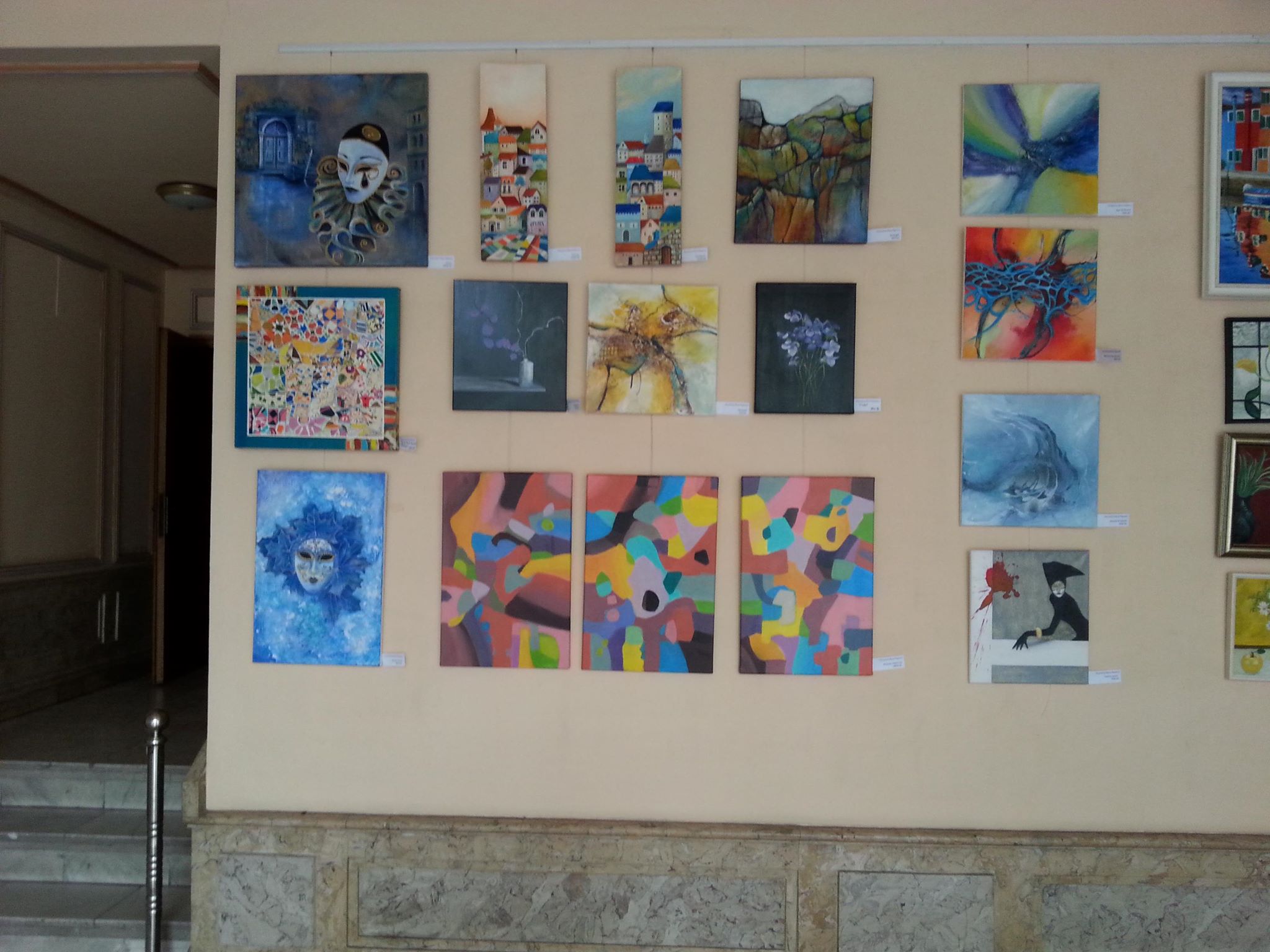 Expoziţie Eva Apahidean & Florentina Popescu 06 - 19 februarie 2018, „Art TALK” la CMN, Bucuresti (Galeria foaier) (4) Expoziţie Eva Apahidean & Florentina Popescu 06 - 19 februarie 2018, „Art TALK” la CMN, Bucuresti (Galeria foaier) (4)