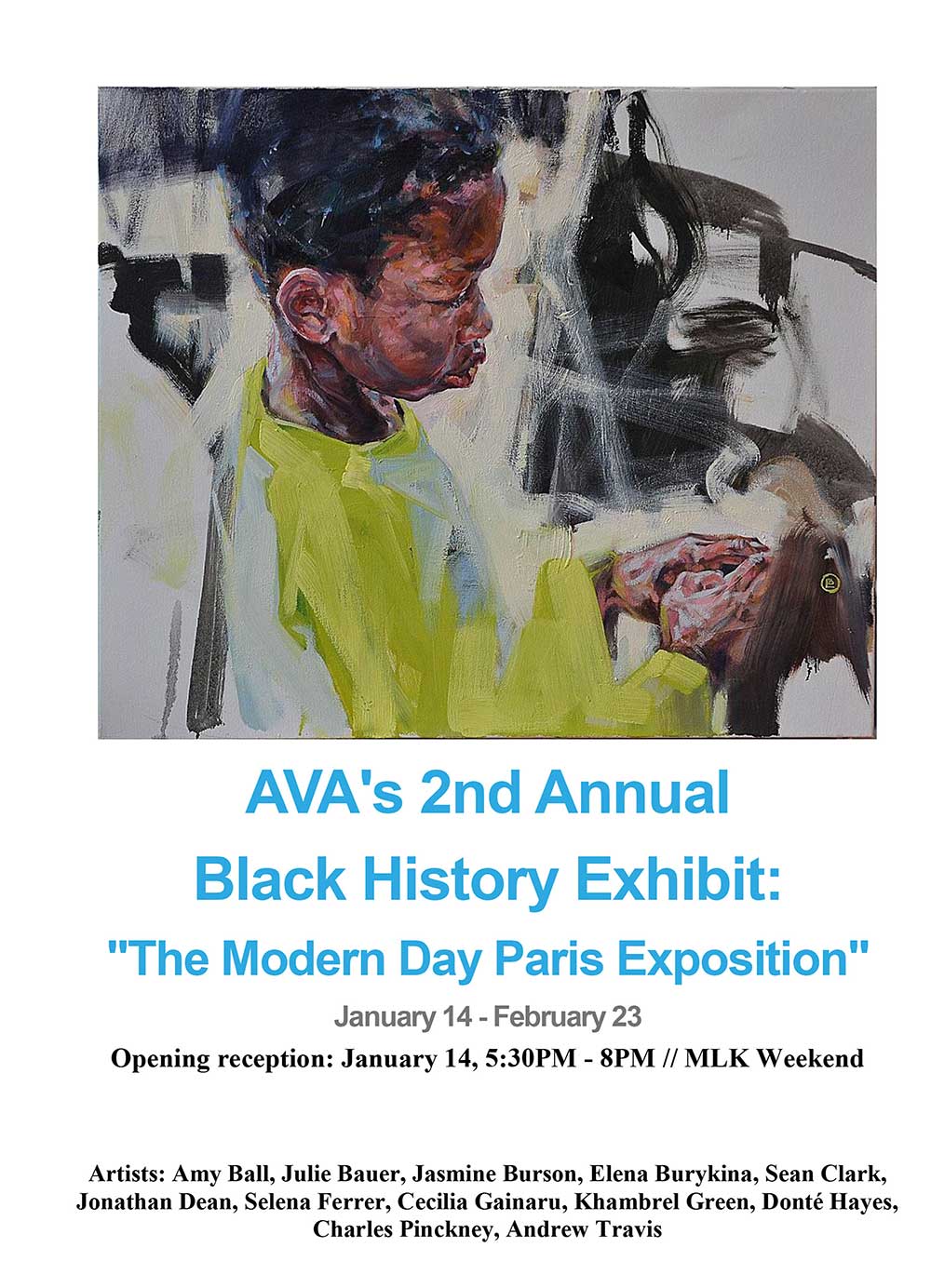 Expozitie colectiva „Black History” gazduita de Galeria Asociatiei pentru arte vizuale (AVA), Chattanooga, SUA - participa Cecilia Gainaru Expozitie colectiva „Expozitie colectiva „Black History” gazduita de Galeria Asociatiei pentru arte vizuale (AVA), Chattanooga, SUA - participa Cecilia Gainaru