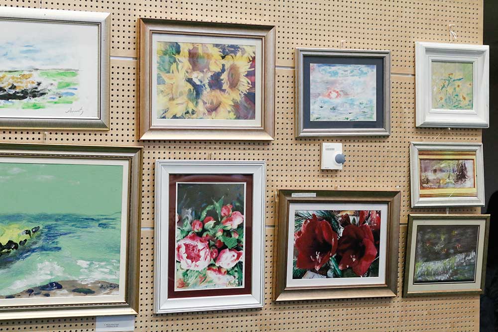 Arety Candide Dinulescu - „In memoriam Arety Ioana” - expoziţie personală - (02 - 17 decembrie 2019) - Biblioteca Nationala a Romaniei - Bucuresti (13) Arety Candide Dinulescu - „In memoriam Arety Ioana” - expoziţie personală - (02 - 17 decembrie 2019) - Biblioteca Nationala a Romaniei - Bucuresti (13)