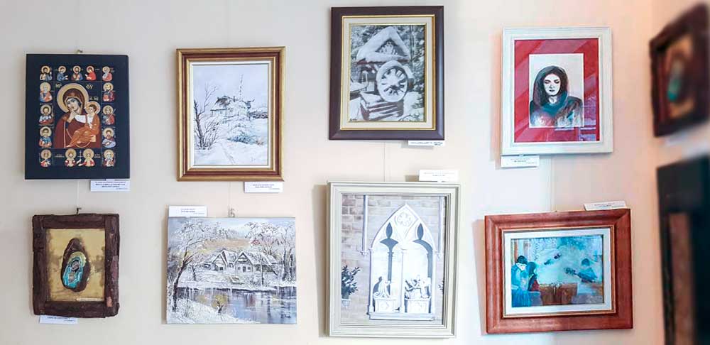 „Salonul de iarnă” - expoziţie colectivă - (21 ianuarie - 03 februarie 2020) - Cercul Militar Naţional - Bucureşti (6) „Salonul de iarnă” - expoziţie colectivă - (21 ianuarie - 03 februarie 2020) - Cercul Militar Naţional - Bucureşti (6)